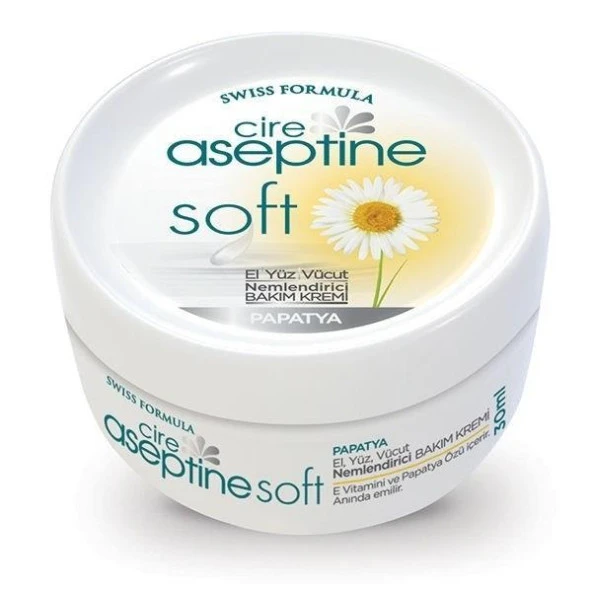 Cire Aseptine Soft 30 ML El Yüz Vücut Kremi ürün görseli 1