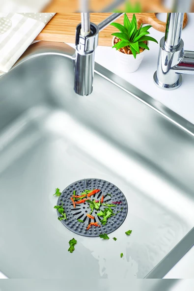 Silikon Lavabo Gideri Süzgeci - Resim 2