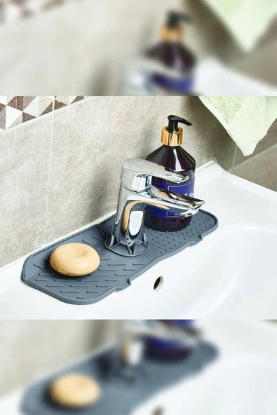 Silikon Lavabo Matı (13*36 CM) - Resim 3