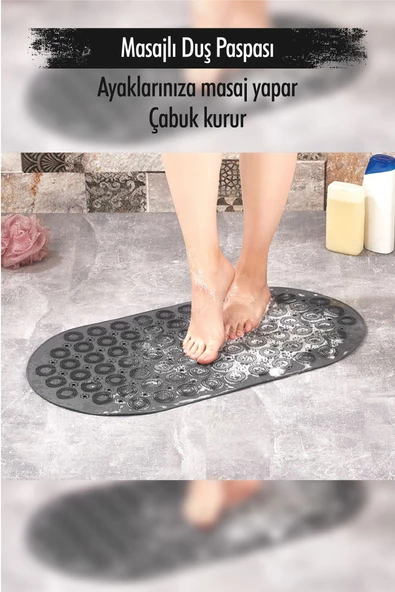 Silikon Masajlı Duş Paspası ürün görseli 1
