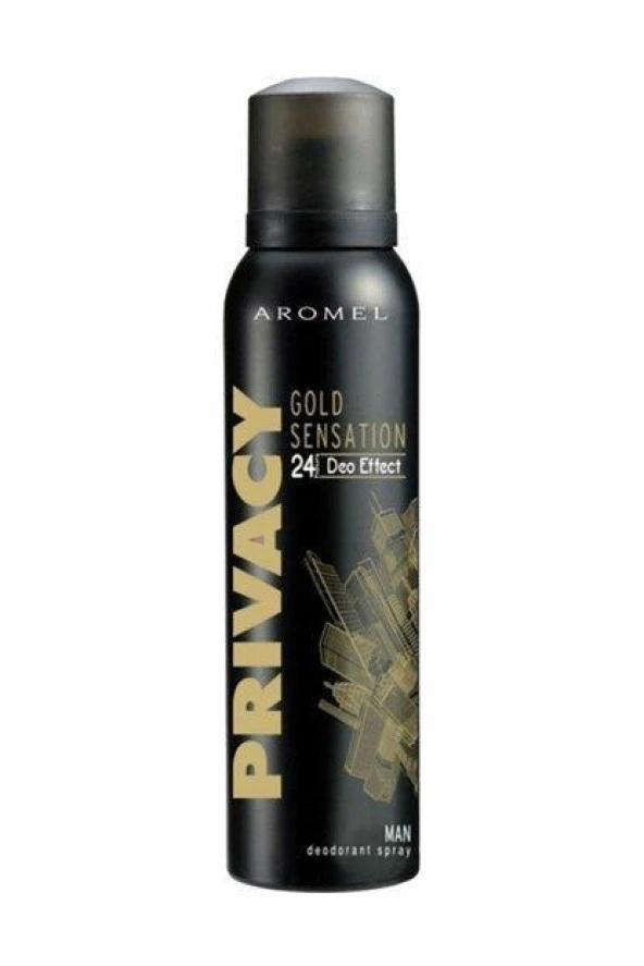 Privacy Gold Sensation Deodorant 150 ml Erkek ürün görseli 1