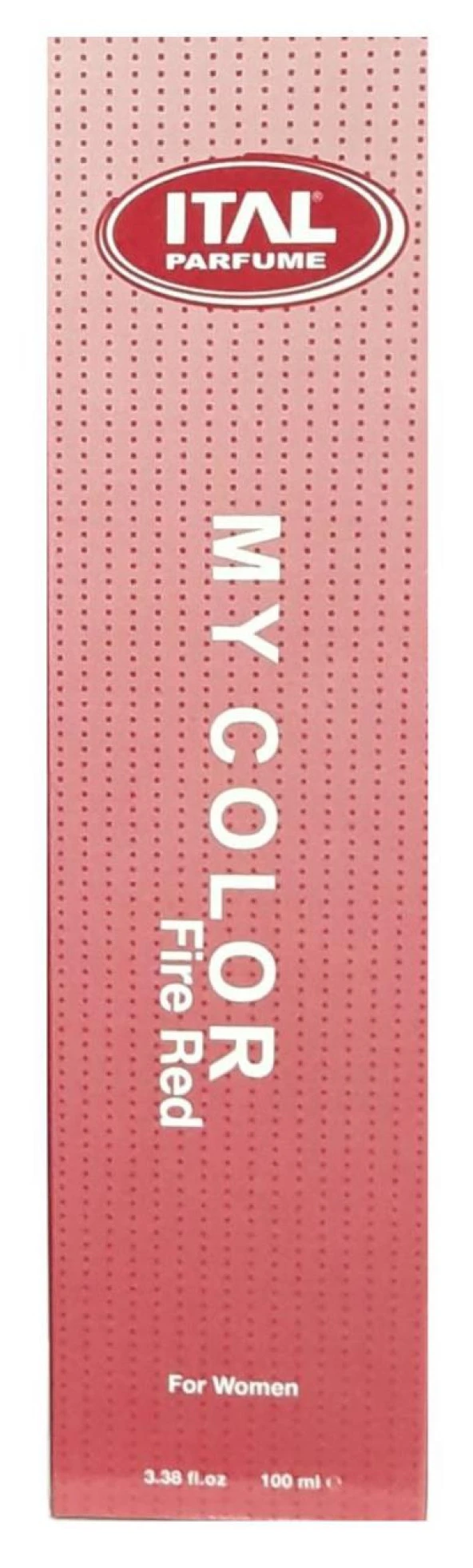 Ital My Color 100 ml Bayan Edt Fire Red ürün görseli 1