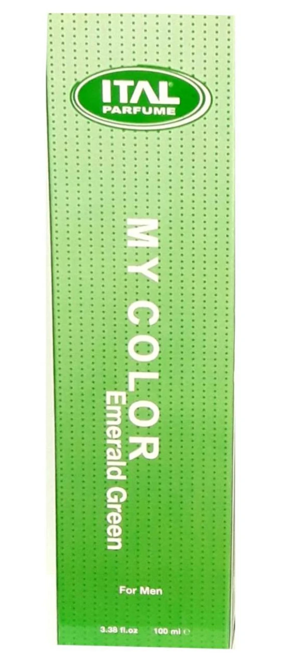 Ital My Color 100 ml Erkek Edt Emerald Green ürün görseli 1