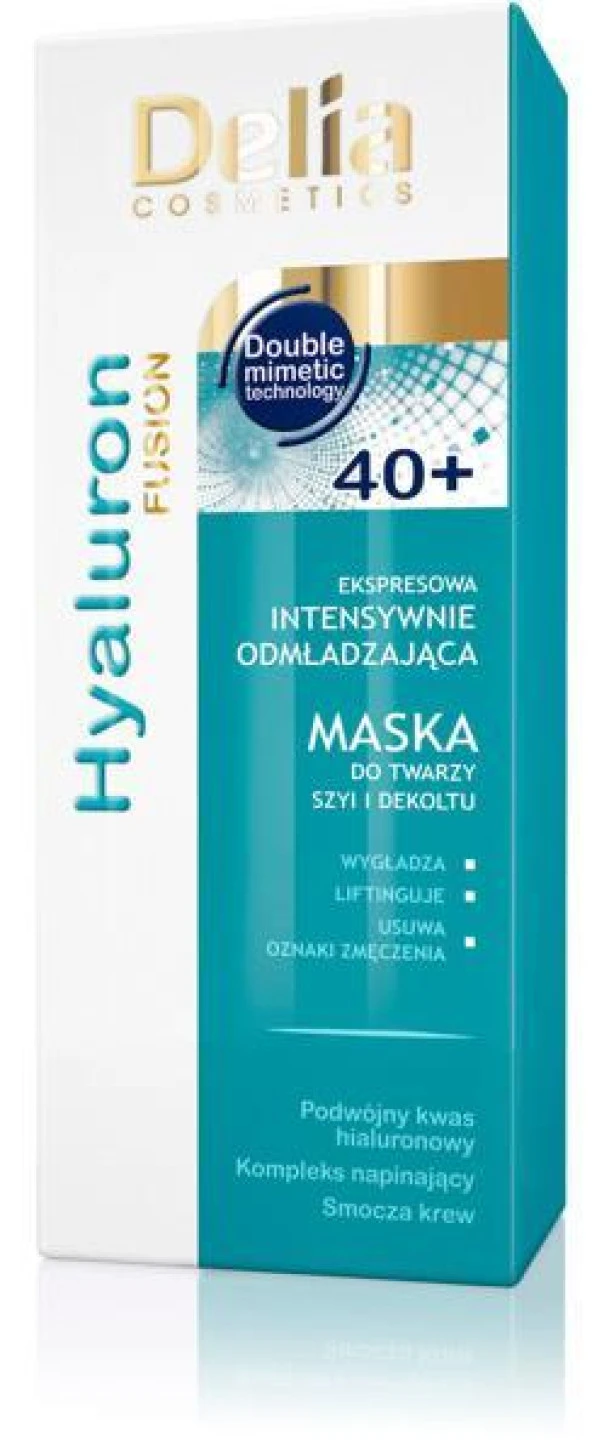 Delia Hyaluron Fusion 40+ Yenileyici Yüz ve Boyun Maske 30 ml ürün görseli 1
