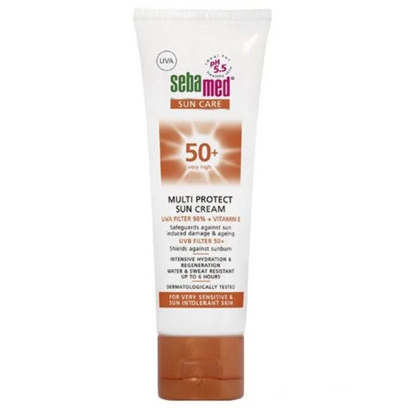 Sebamed Sun Care Suya Dayanıklı SPF 50+ Çok Yönlü Koruyucu Güneş Kremi 75 ml ürün görseli 1