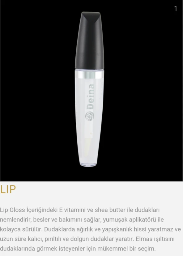 Deina Daylong Matte Lip Color Ruj 01 ürün görseli 1