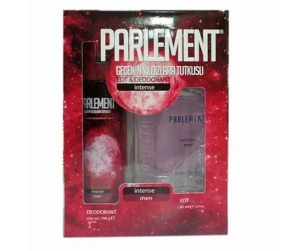 Parlement Intense Erkek Set 50ml Edt + 150ml Deodorant Yeşil ürün görseli 1