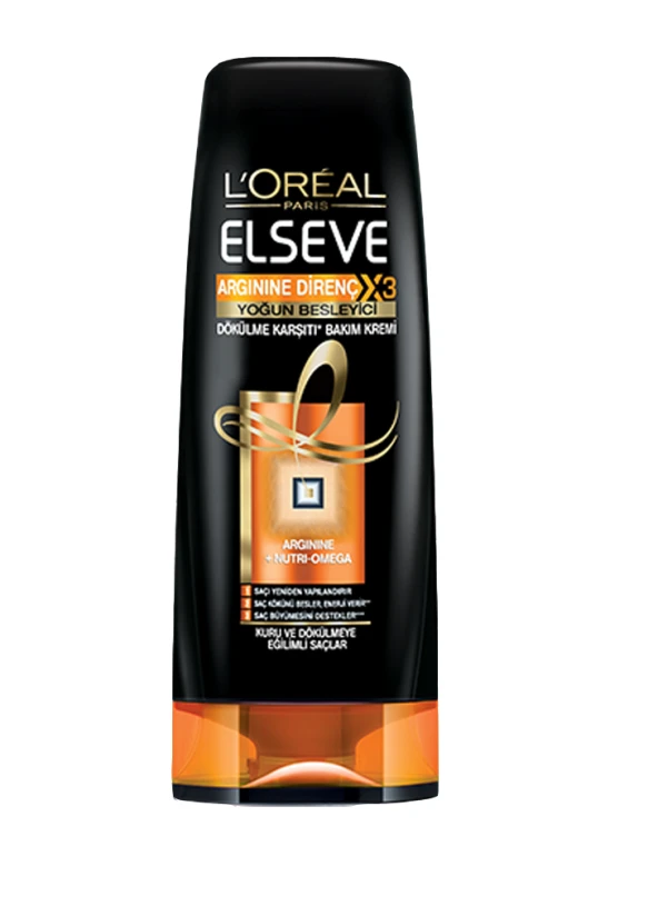 Loreal Elseve Saç Kremi 360 ml Arginine Dökülme Karşıtı Omega X3 ürün görseli 1