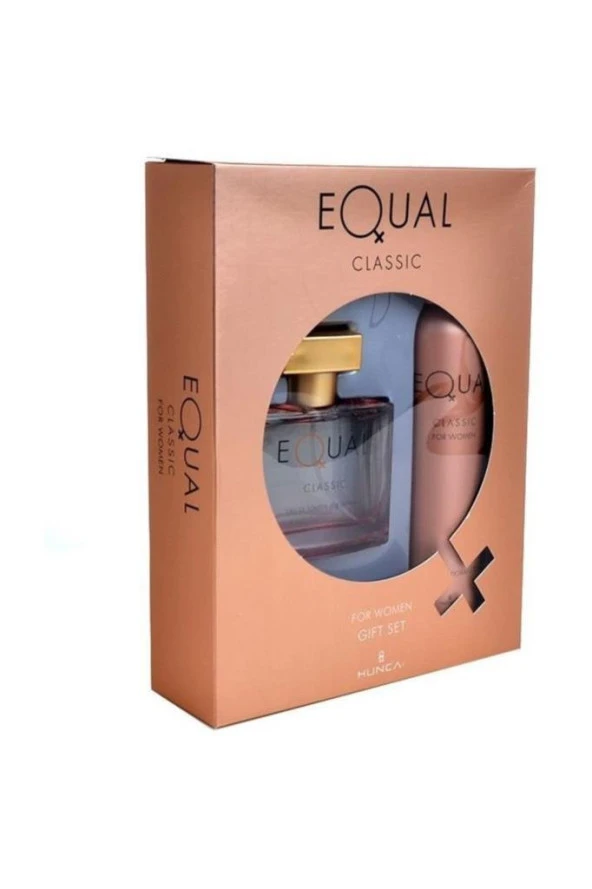 Equal Klasik Set Edt 75 ml + Deodorant 150ml Bayan Parfüm Cofre ürün görseli 1