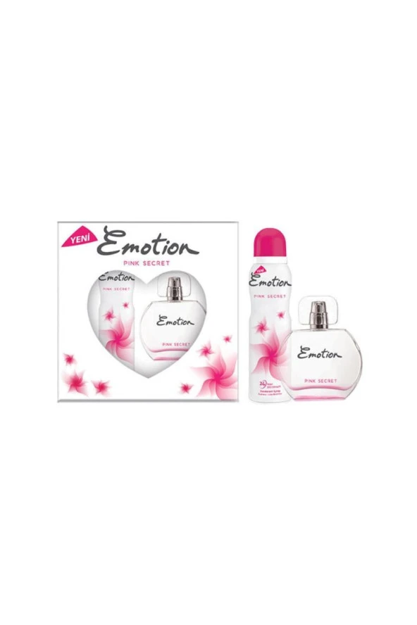 Emotion Pink Secret Edt Kadın 50 Ml + Deo 150 Ml ürün görseli 1