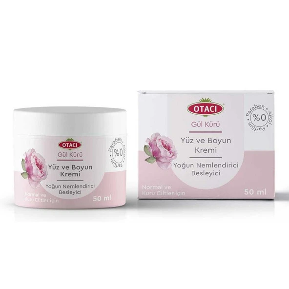 Otacı Gül Kürü Yüz Ve Boyun Kremi 50 Ml ürün görseli 1