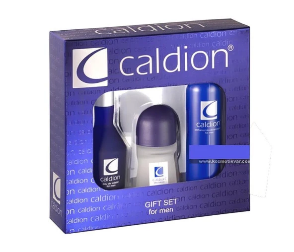 Caldion Classic Set 100 ml Edt +150 ml Deodorant + 50 ml Roll on 3Pcs ürün görseli 1