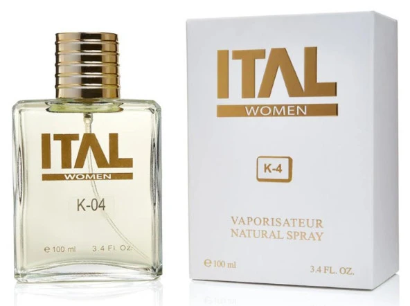 ITAL 100ml Bayan Parfüm K4 WEEKEND ürün görseli 1