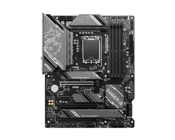 MSI Z790 GAMING PLUS WIFI 7200Mhz(OC) DDR5 M.2 DP HDMI 1700P ürün görseli 1