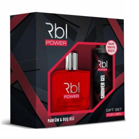 Rebul Set Power Edt 90 ml + Duş Jeli 200 ml Erkek ürün görseli 1