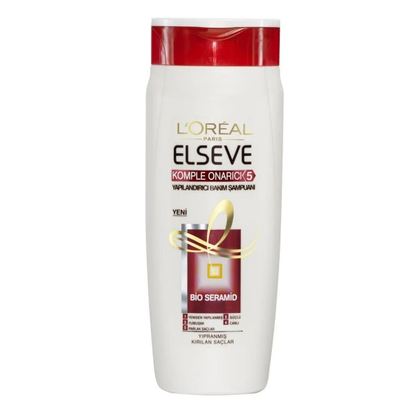 Loreal Elseve Şampuan 550 ML Komple Onarıcı 5 Yapılandırıcı ürün görseli 1