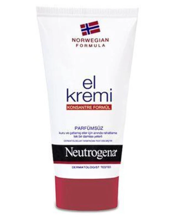 Neutrogena El Kremi Parfümsüz 75 ml ürün görseli 1