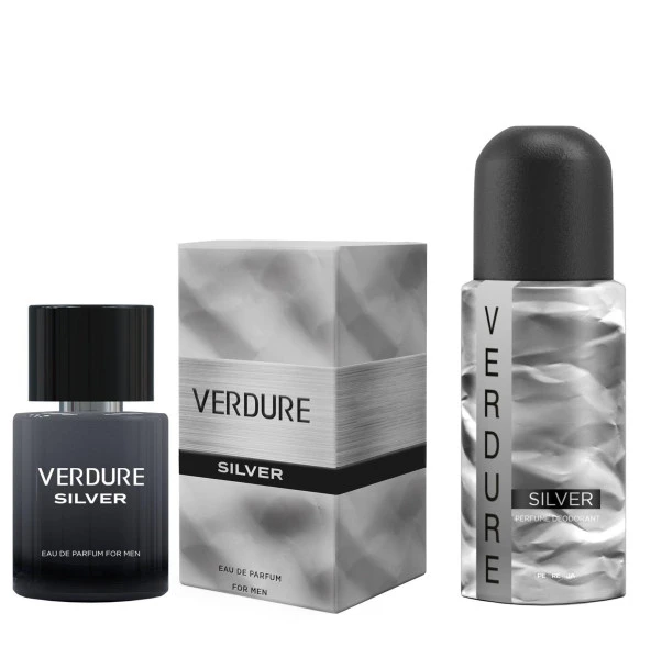 Verdure Silver 100 Ml Edp +150 Ml Deodorant Erkek ürün görseli 1