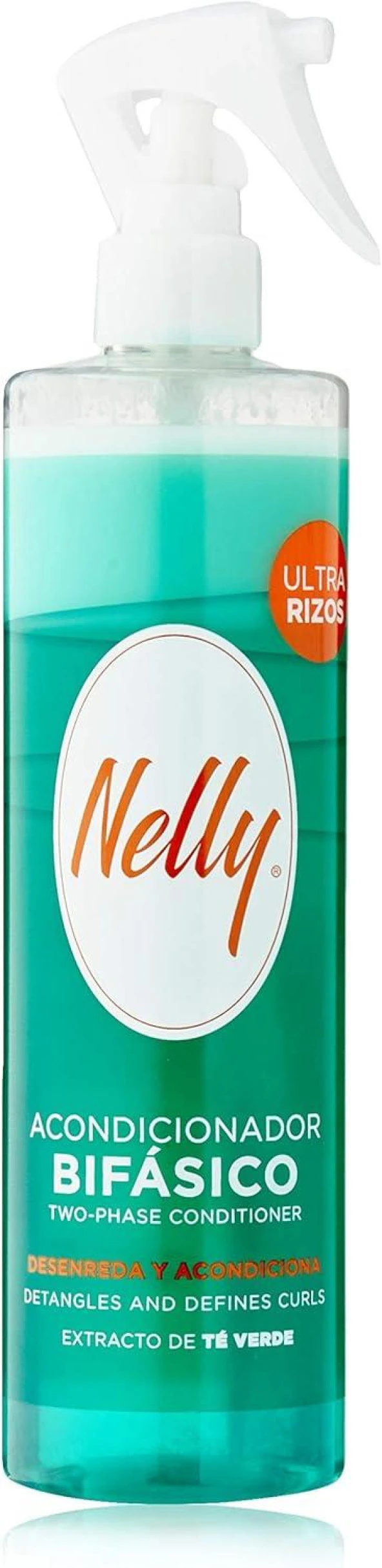 Nelly Two Phase Conditioner For Curly Haır 400 ML Dalgalı Saç Yeşil Su ürün görseli 1