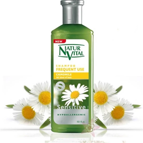 Natur Vital Senstive Papatya Şampuan 400 Ml Camomile ürün görseli 1