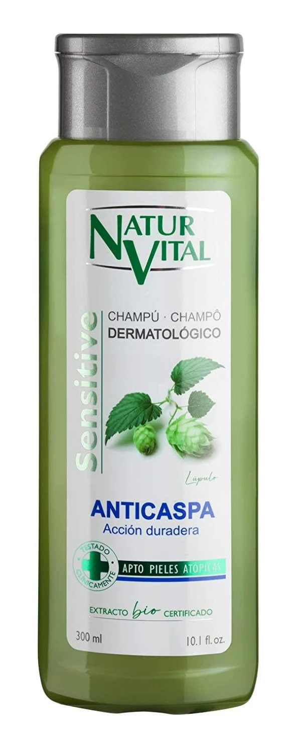 Natur Vital Organik Şampuan Kepeğe Karşı Doğal Etkili 300 ml Hops ürün görseli 1
