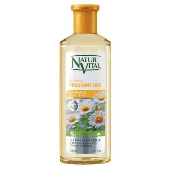 Natur Vital Senstive Papatya Şampuan 300 Ml Camomile ürün görseli 1