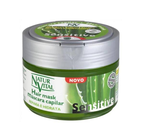 Natur Vital Sensetive Yoğun Aloe Vera Saç Bakım Maskesi 300ml ürün görseli 1