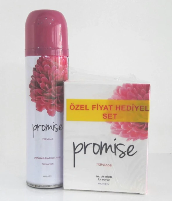Hunca Promise Romance Set 50 ml  Edt + 150 ml Deodorant ürün görseli 1
