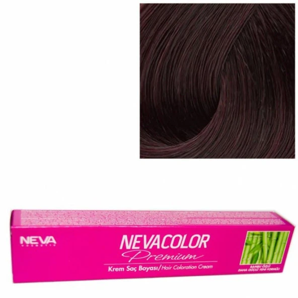 Neva Color Tüp Saç Boyası 3.4 Koyu Kestane 50 Gr + Oksidan Sıvısı 50 Ml ürün görseli 1