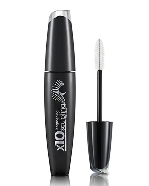 Flormar X10 Volume Sculpting Lengh Siyah Maskara Zeytinyağı İçeren Besleyici Etkili ürün görseli 1