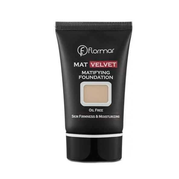 Flormar Mat Velvet Matlaştırıcı Fondöten V210 ürün görseli 1