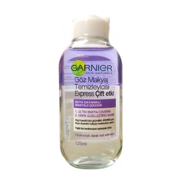 Garnier Çift Etkili Göz Makyaj Temizleyicisi 125 ml ürün görseli 1