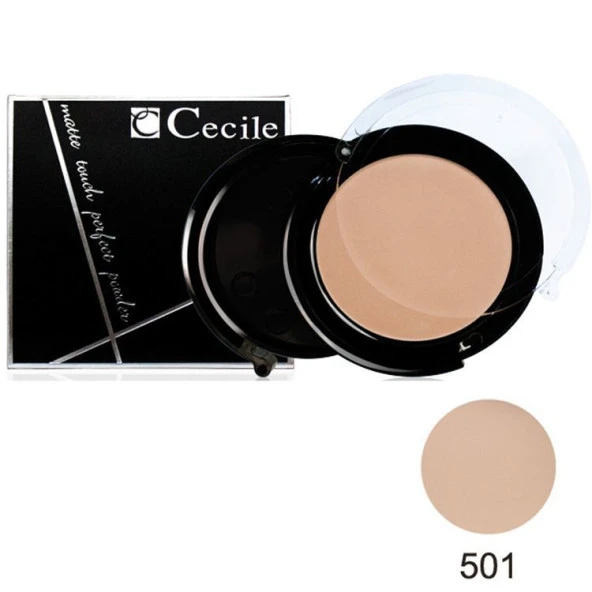 Cecile Matte Touch Perfect Powder Toz Pudra 501 ürün görseli 1