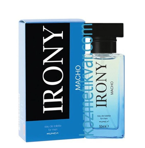 Hunca IRONY Macho EDT 50ML Erkek Parfümü ürün görseli 1