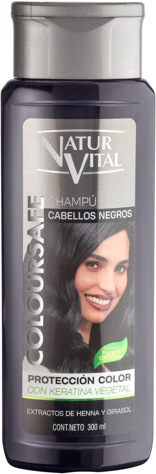 Natur Vital Siyah Renk Koruyucu Renkli Şampuan 300 Ml ürün görseli 1