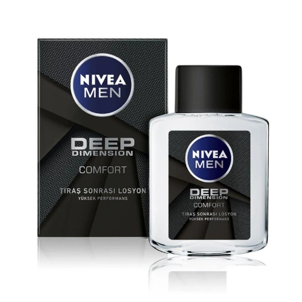 Nivea For Men After Shave Losyon Deep Dimension 100 Ml ürün görseli 1