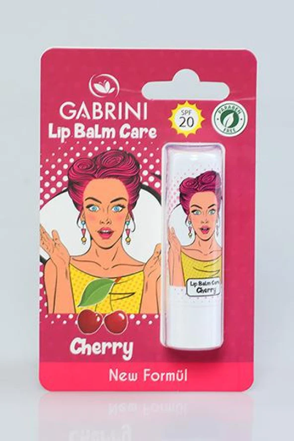 Gabrini Dudak Koruyucu Nemlendirici Lip Balm Care Kiraz ürün görseli 1