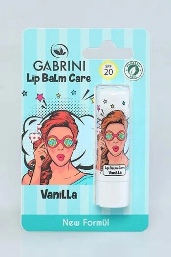 Gabrini Dudak Koruyucu Nemlendirici Lip Balm Care Vanilya ürün görseli 1