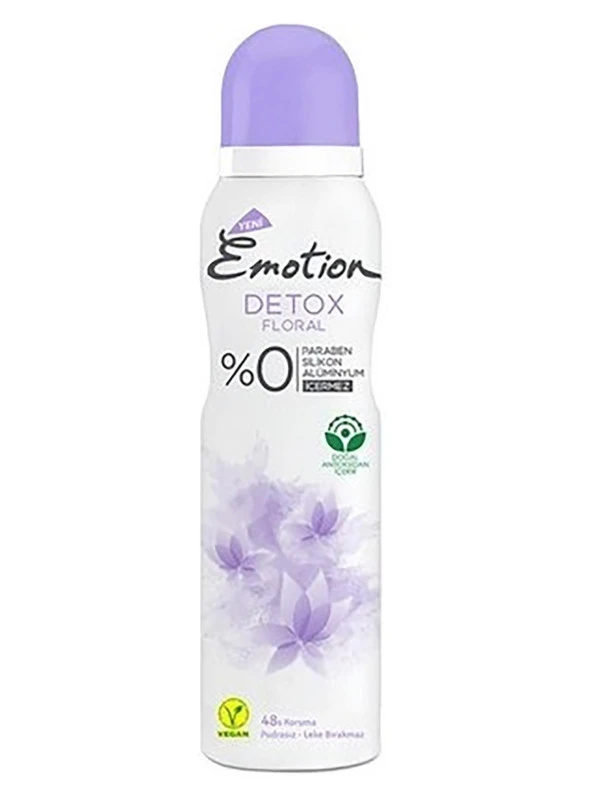 Emotion Deodorant Detox Floral 150 ml Bayan ürün görseli 1