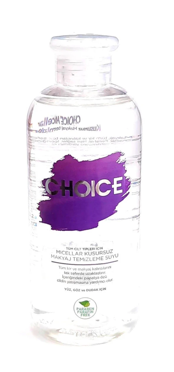 Choice Mucizevi Makyaj Temizleme Suyu 400 ml Yüz Göz Dudak İçin ürün görseli 1