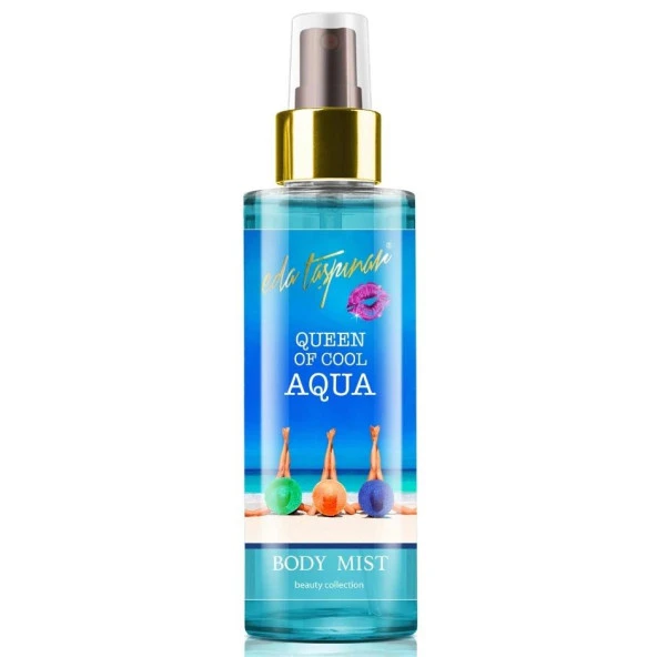 Eda Taşpınar Body Mist Vücut Spreyi 200 Ml Queen Of Cool Aqua ürün görseli 1