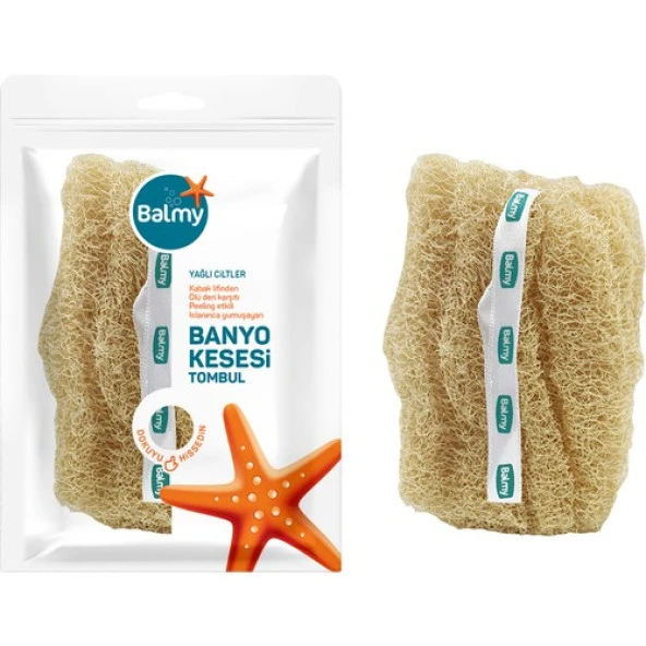 Balmy Loofah Banyo Lifi Tombul Banyo Kesesi ürün görseli 1