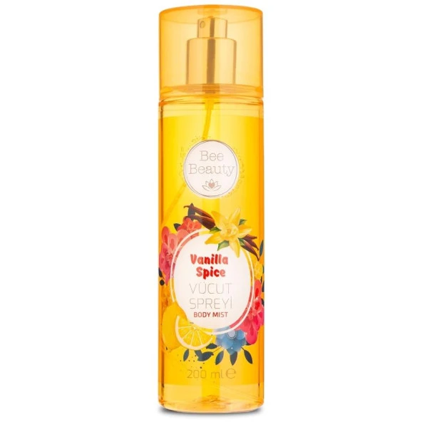 Bee Beauty Body Mist Vücut Spreyi 200 Ml Vanilla Spice ürün görseli 1