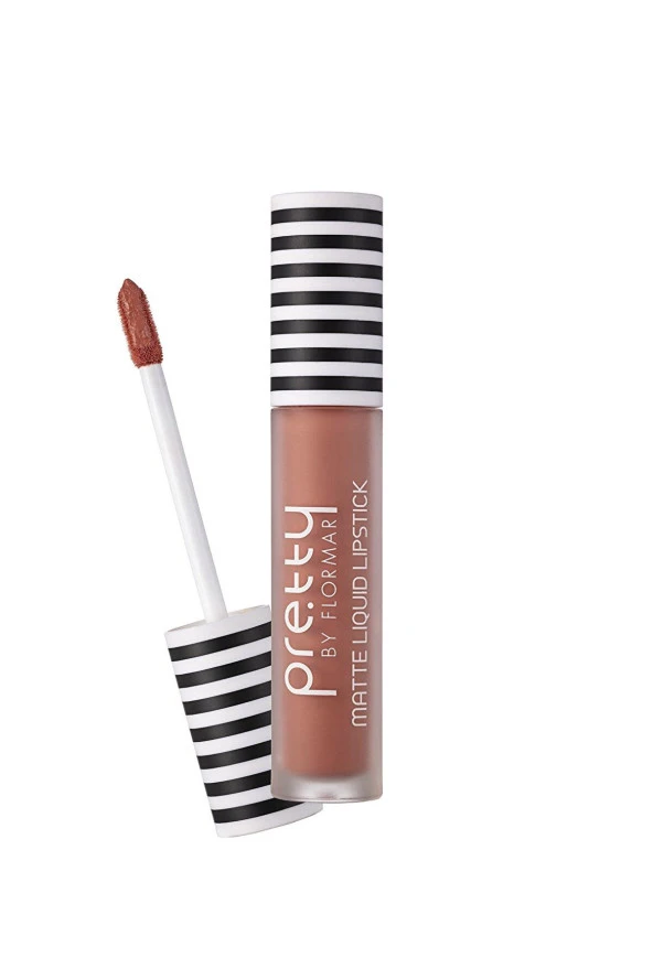 Flormar Mat Likit Ruj - Pretty By Flormar Matte Liquid Lipstick 01 Nude Toffee 8690604462711 ürün görseli 1