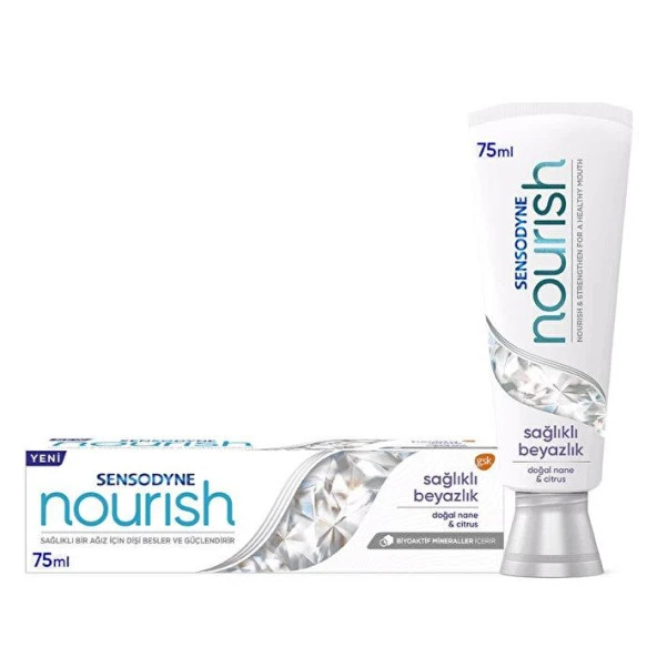Sensodyne Diş Macunu Nourish Sağlıklı Beyazlık 100 Ml ürün görseli 1