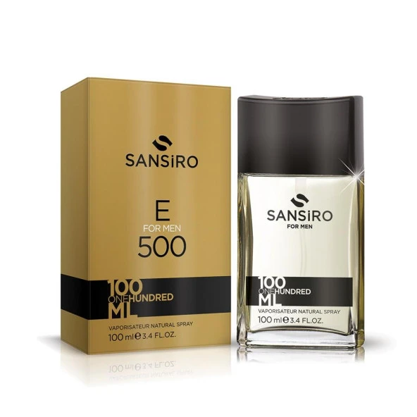 Sansiro 100 Ml Edp E500 Erkek Parfümü 1Mill - Resim 3