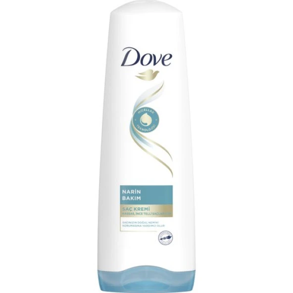 Dove Saç Kremi 350 ml Narin Bakım - Resim 2