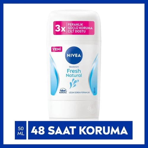 Nivea Stick Kadın Fresh Natural 50 Ml ürün görseli 1