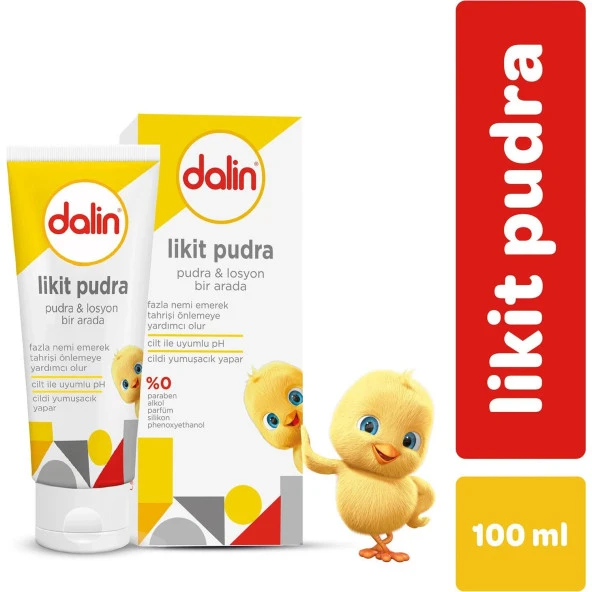 Dalin Likit Pudra 100 Ml 8690605062316 Pudra ve Losyon Birarada ürün görseli 1