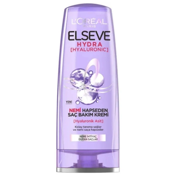 Loreal Elseve Hydra Saç Kremi 175 ml + Serum 150 ml Set - Resim 3